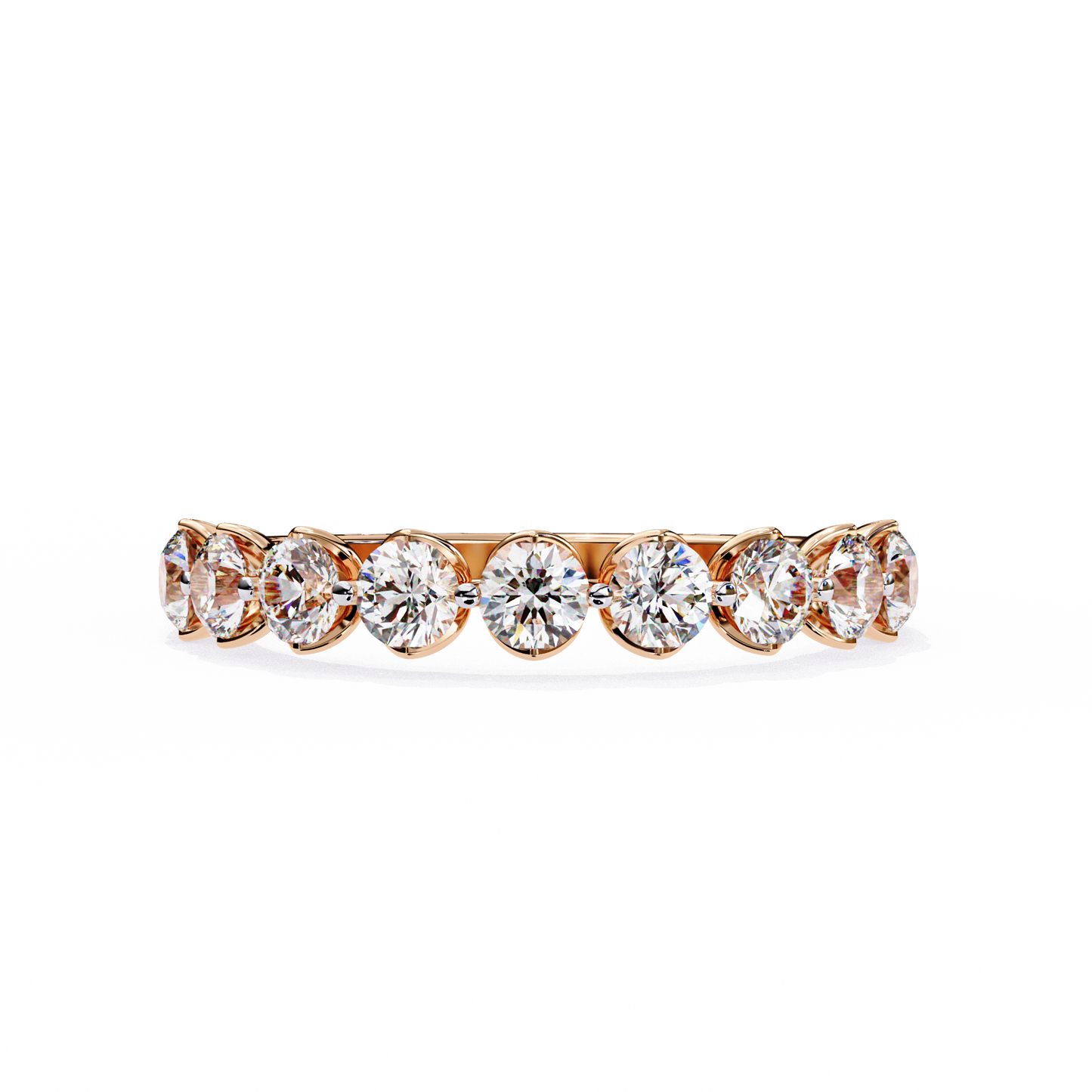 Stackable Eternity Band Rose
