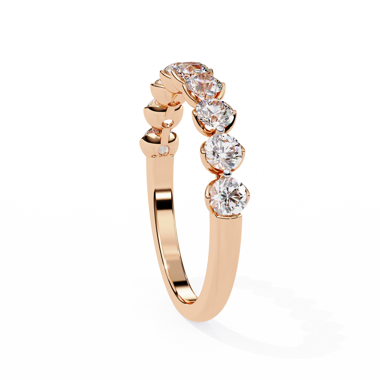 Stackable Eternity Band Rose