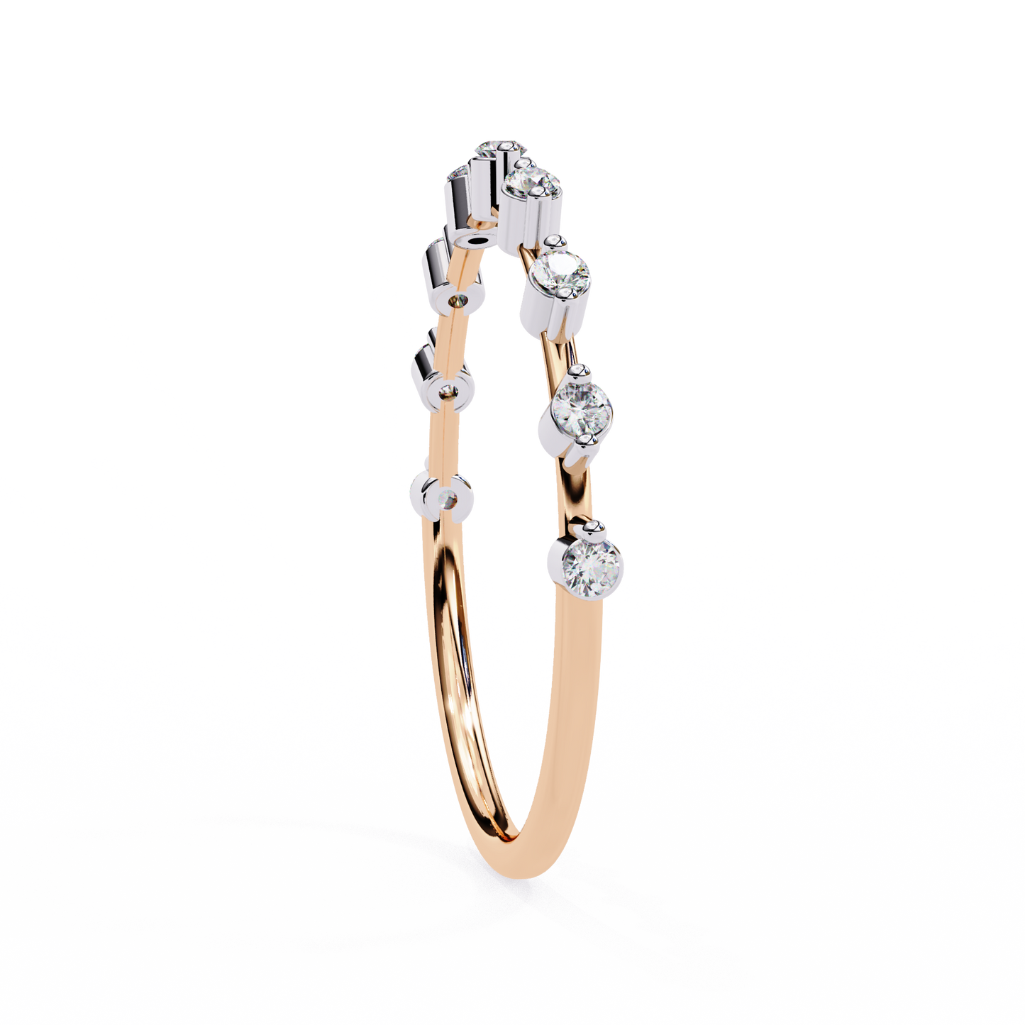 Infinity Eternity Band Rose