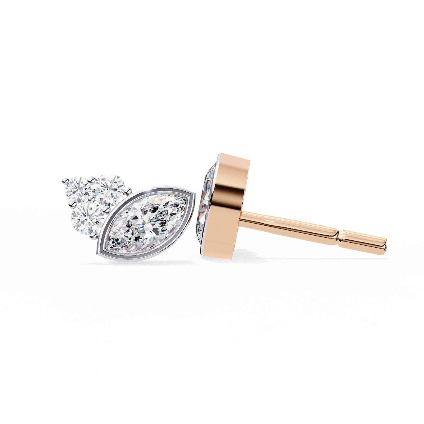 Pretty Petals Earring Rose