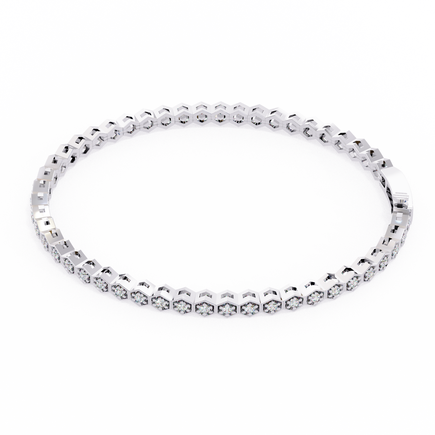 Awesome Blossom Bracelet White