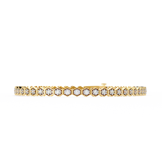 Awesome Blossom Bracelet Yellow