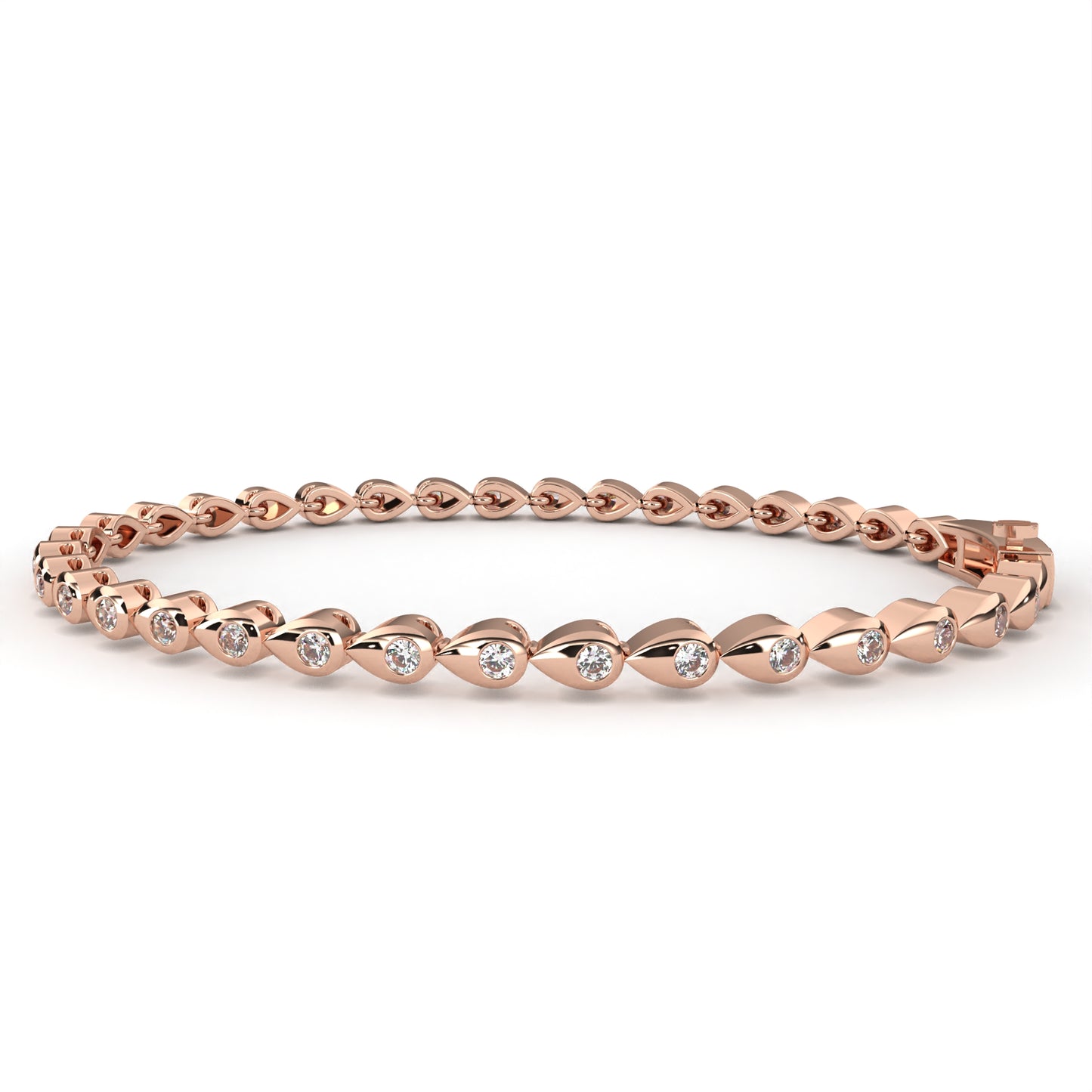 Classic Tennis Bracelet Rose