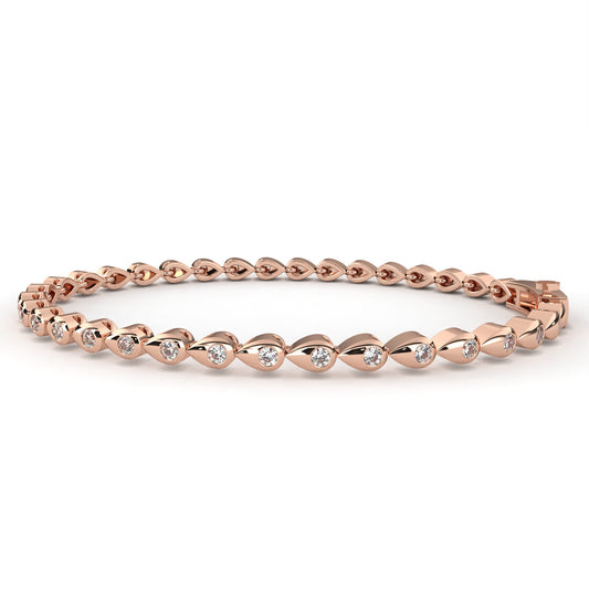 Classic Tennis Bracelet Rose
