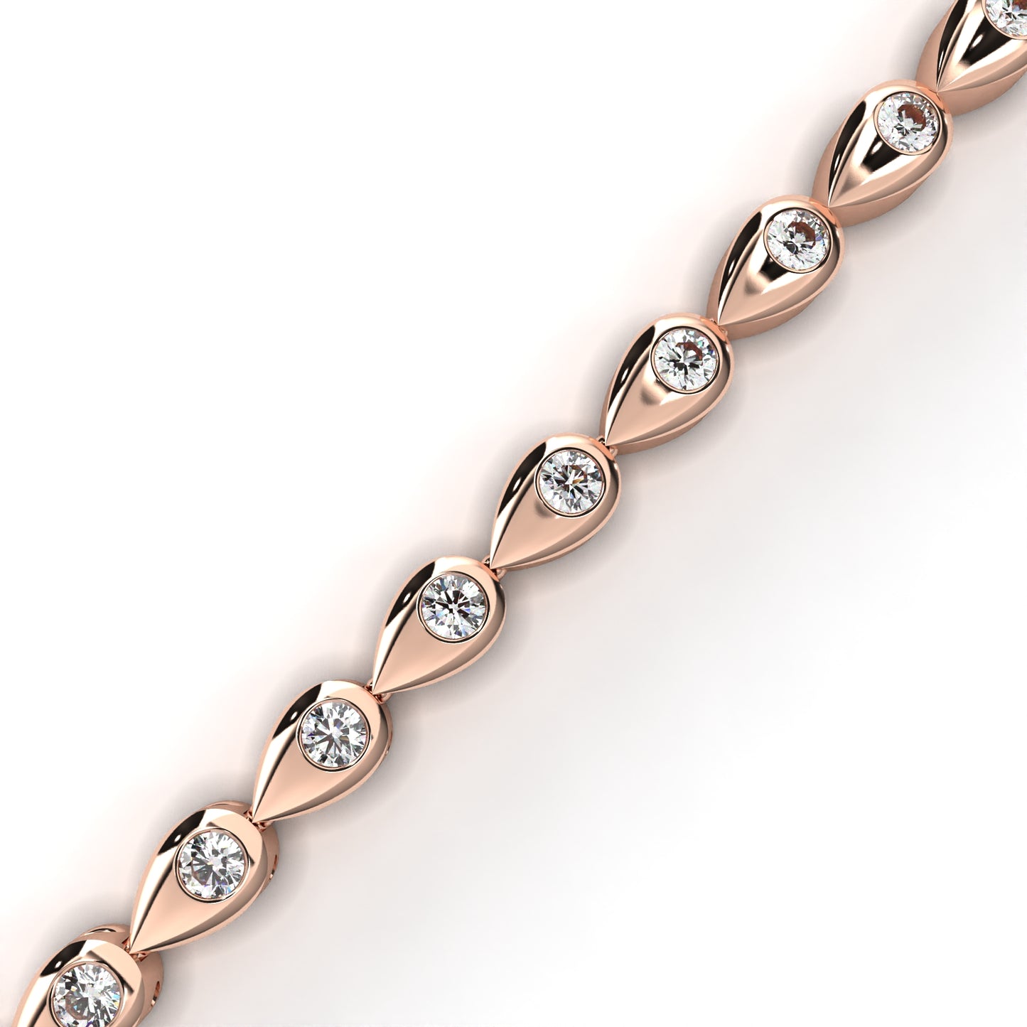 Classic Tennis Bracelet Rose
