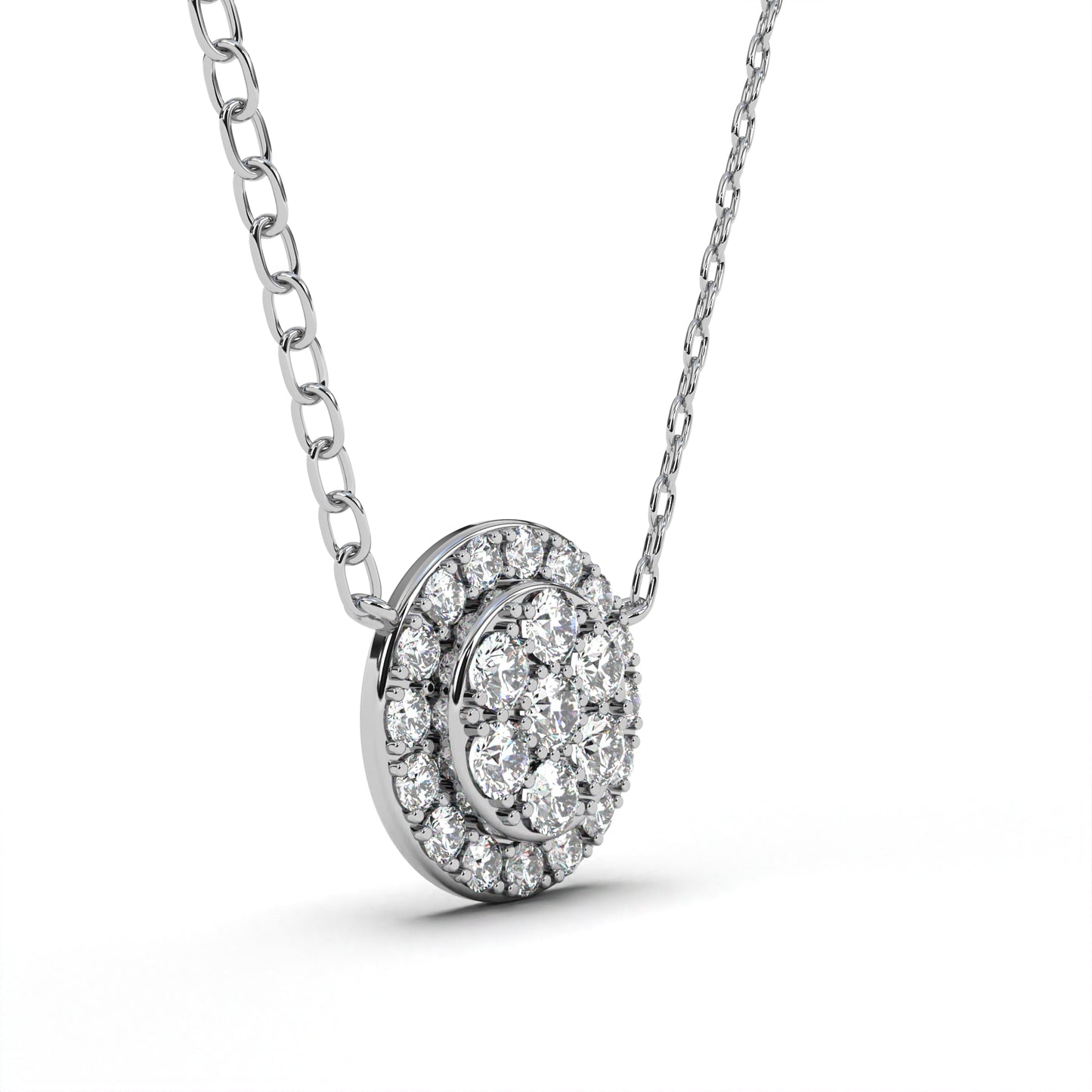 Constellation Necklace White Gold