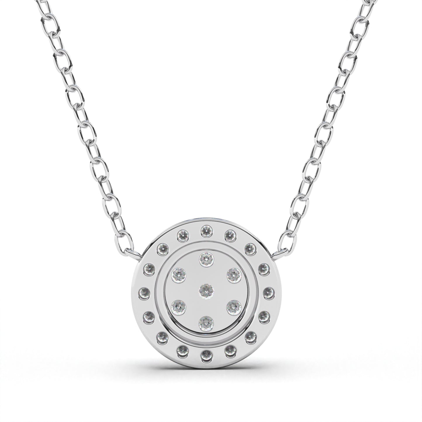 Constellation Necklace White Gold