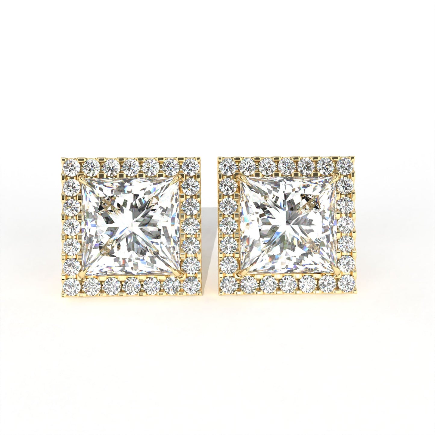 Princess Halo Solitaire Yellow