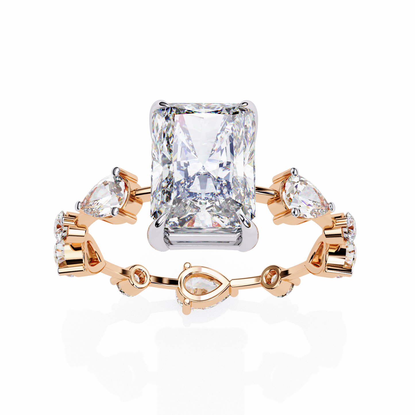 Radiant Cocktail Ring Rose