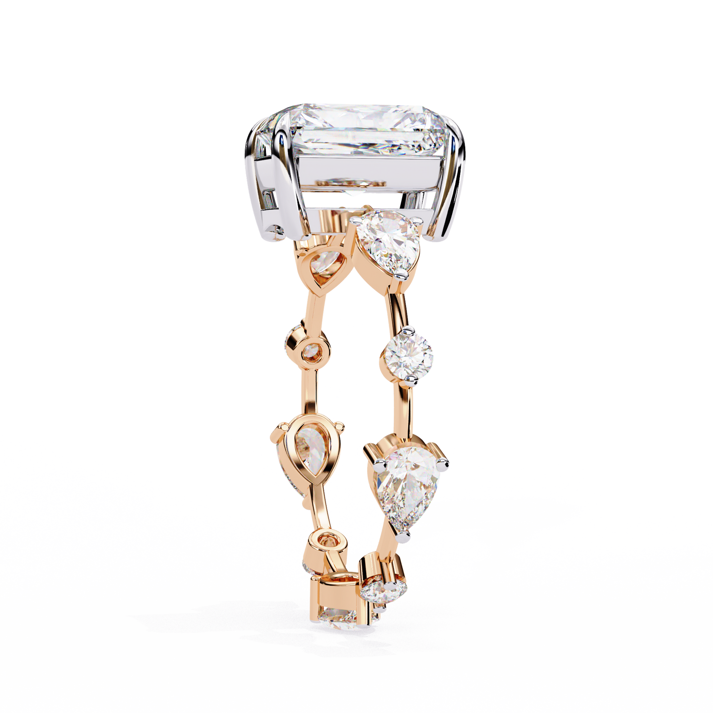 Radiant Cocktail Ring Rose