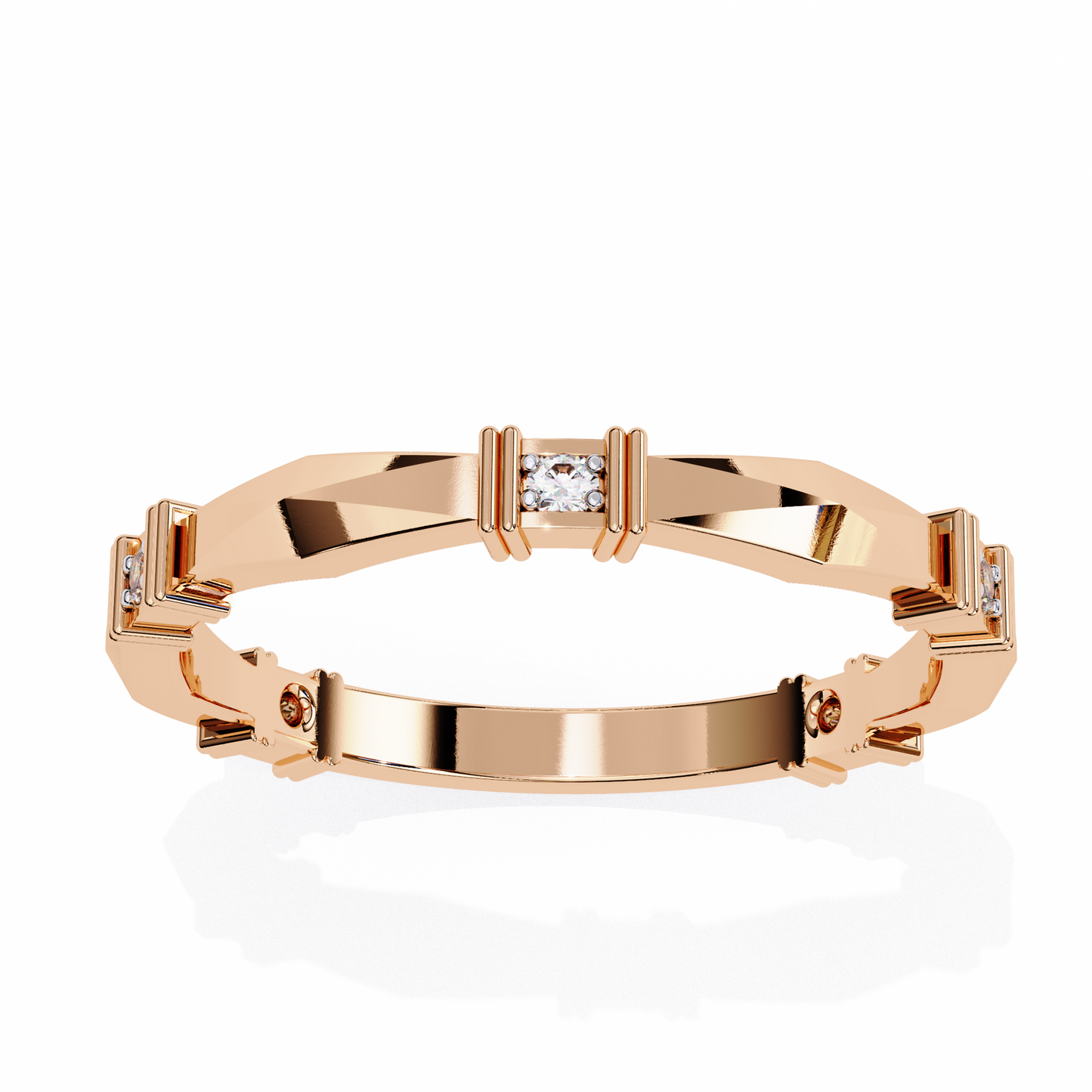 Everyday Wear Eternity Band Rose