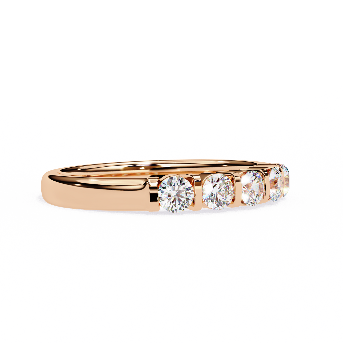 Eternity Band Ring Rose