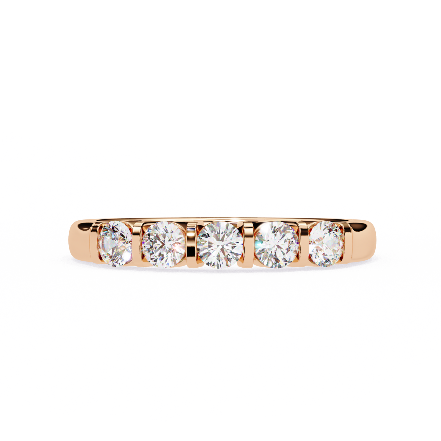 Eternity Band Ring Rose