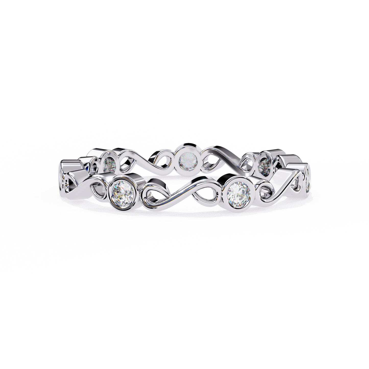 All The Way Eternity Band White