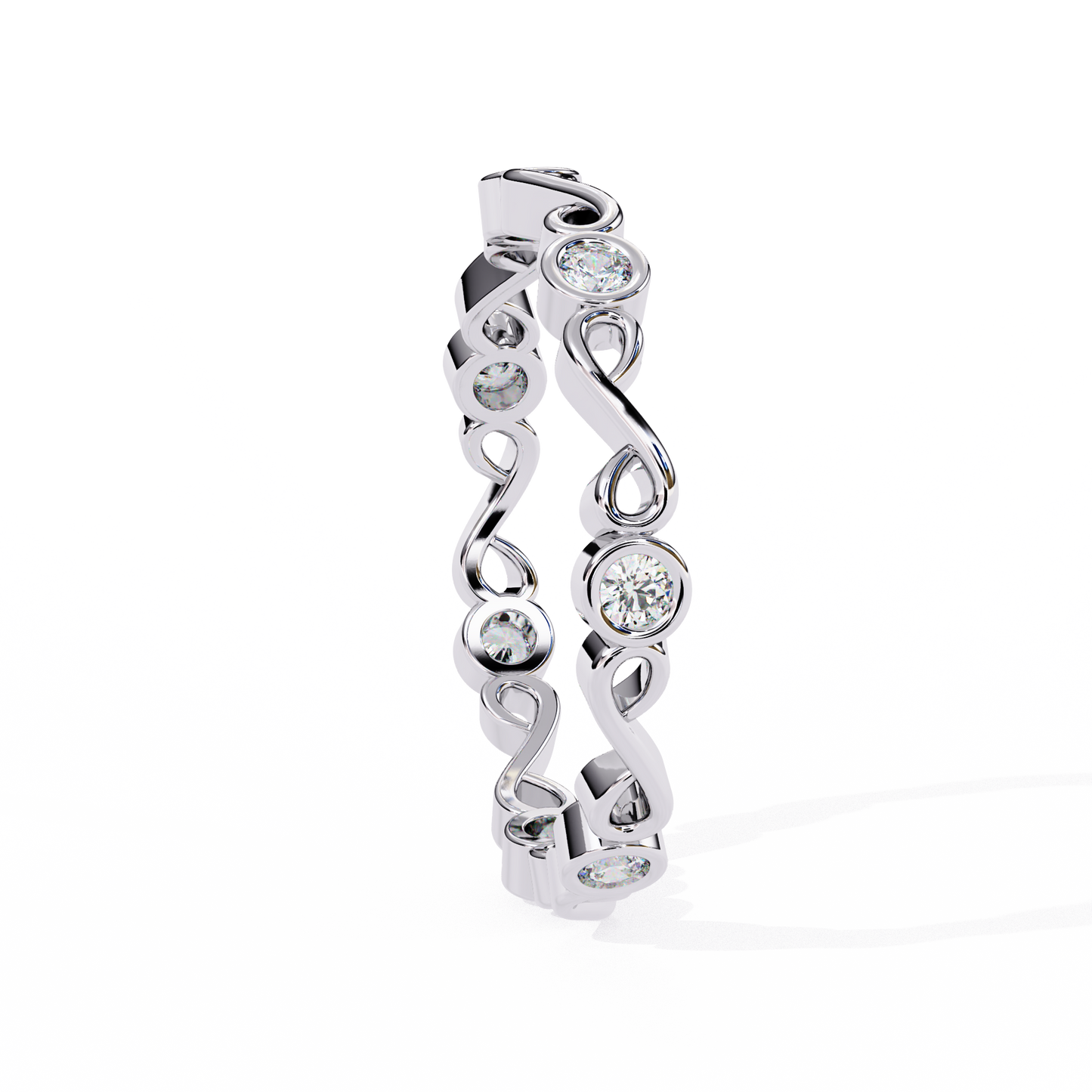 All The Way Eternity Band White