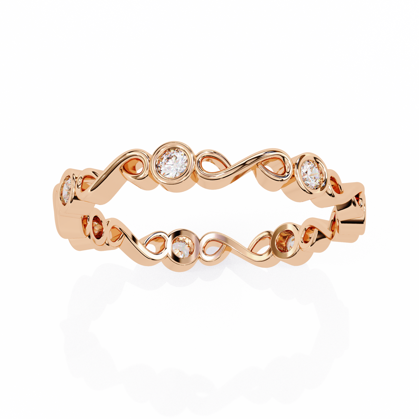 All The Way Eternity Band Rose