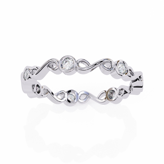 All The Way Eternity Band White