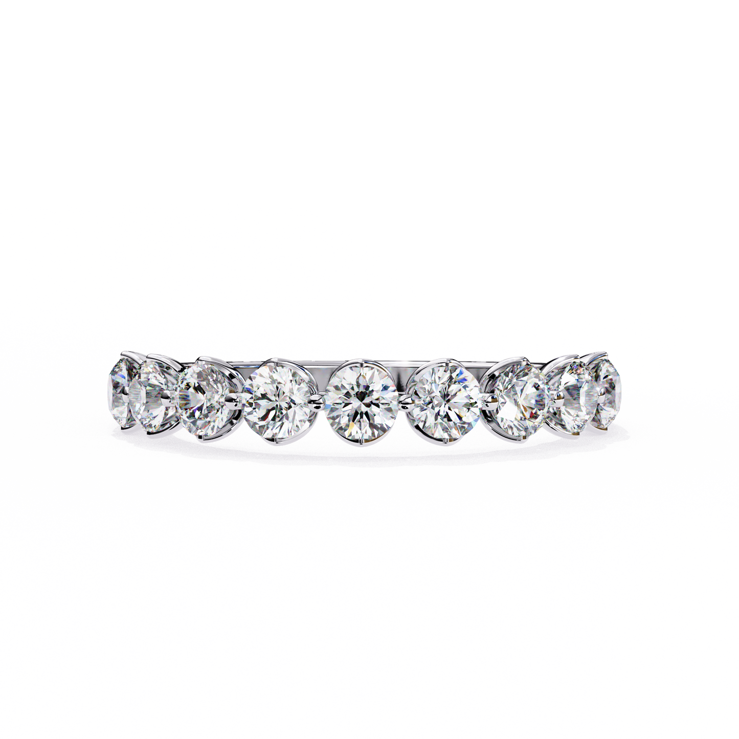 Stackable Eternity Band White