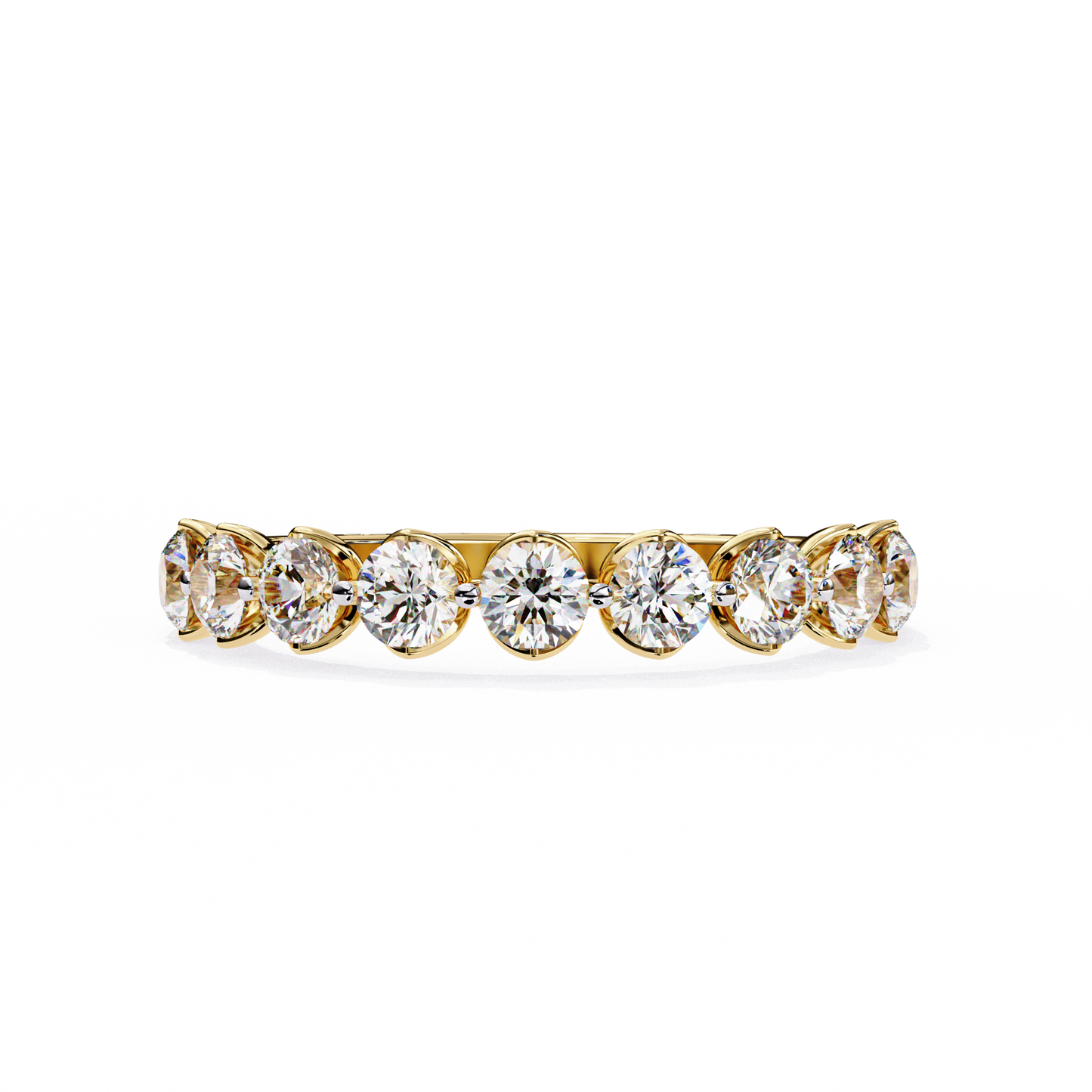 Stackable Eternity Band Yellow