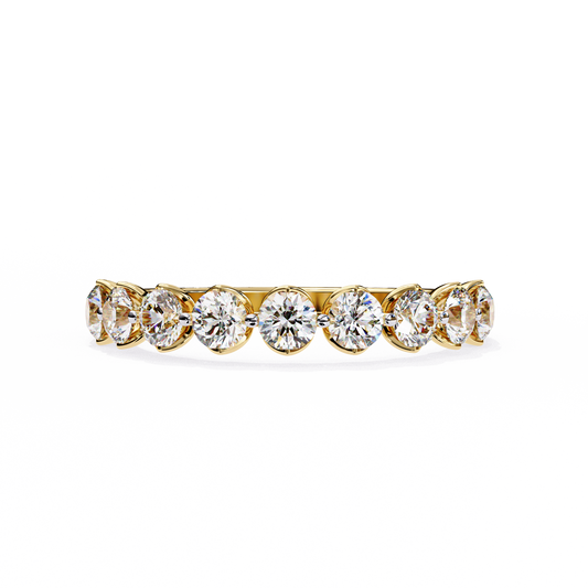 Stackable Eternity Band Yellow