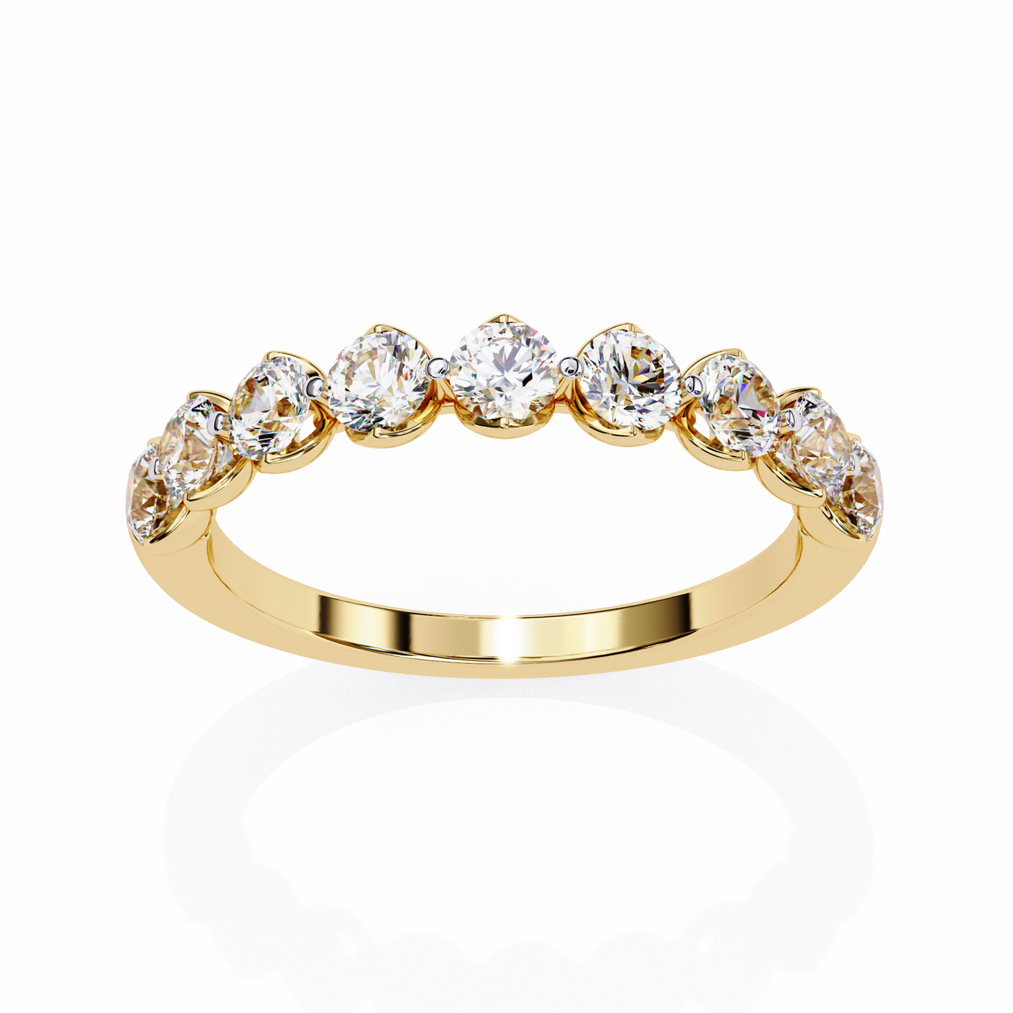 Stackable Eternity Band Yellow