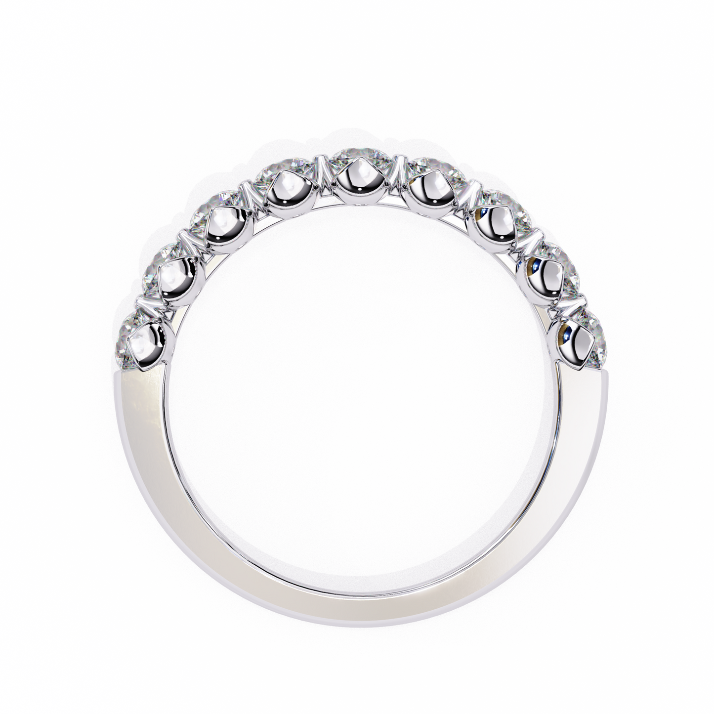 Stackable Eternity Band White