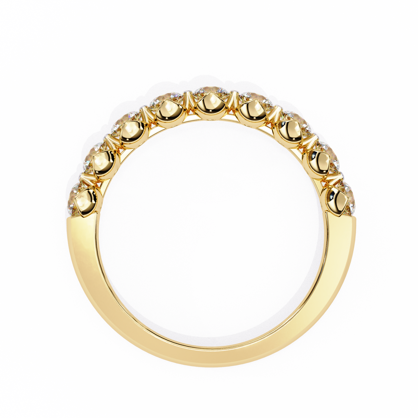 Stackable Eternity Band Yellow