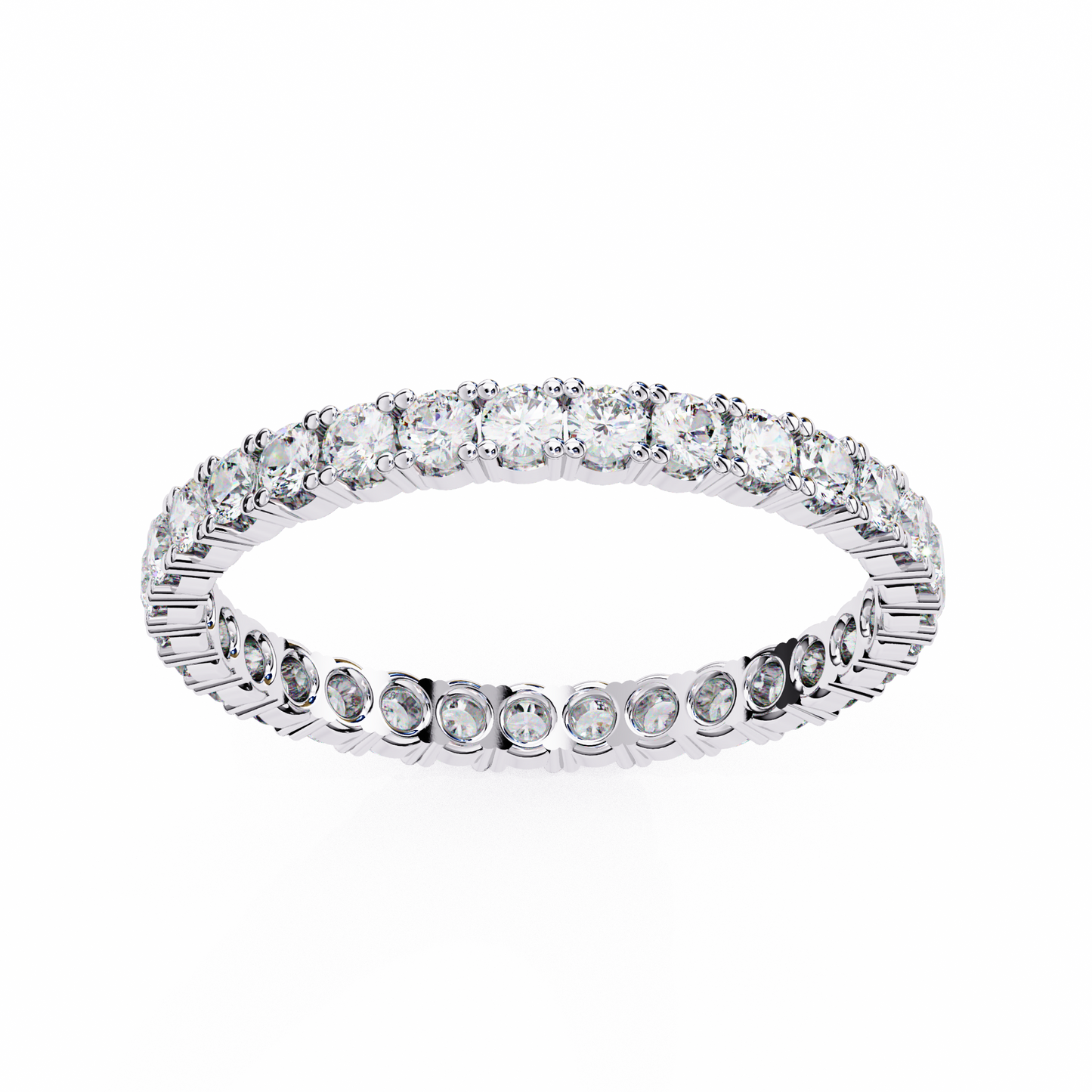 Eternal Circle Eternity Band White