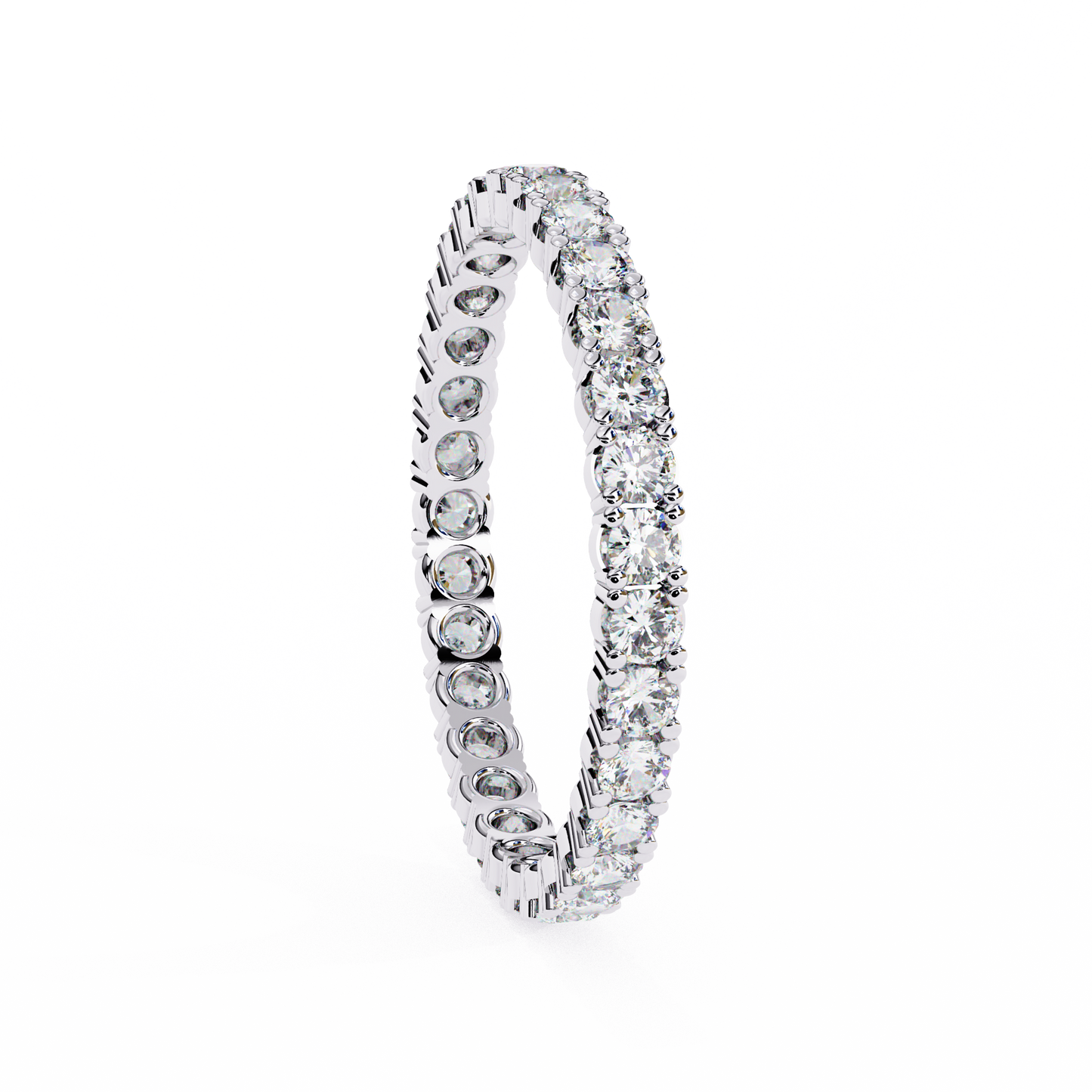 Eternal Circle Eternity Band White