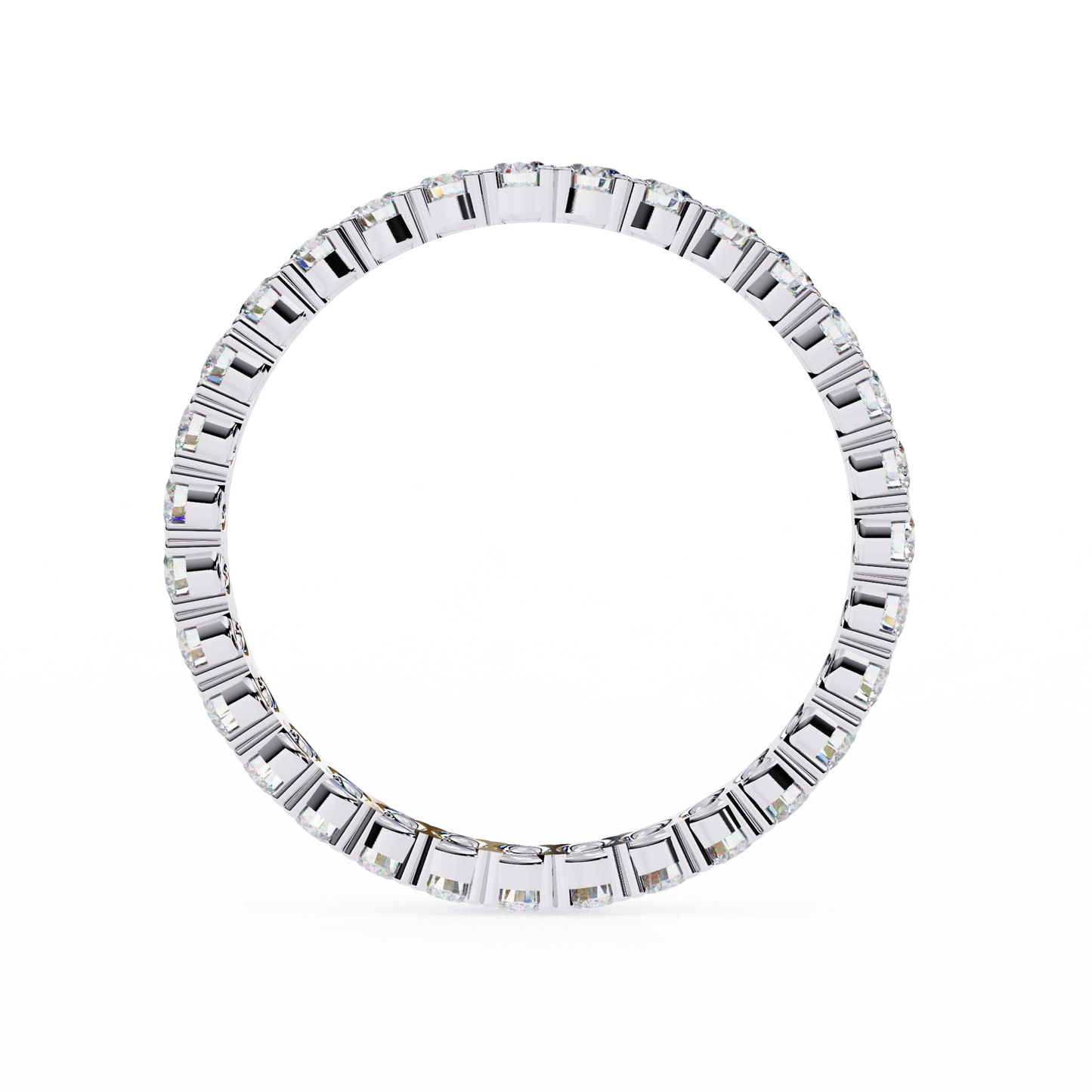 Eternal Circle Eternity Band White