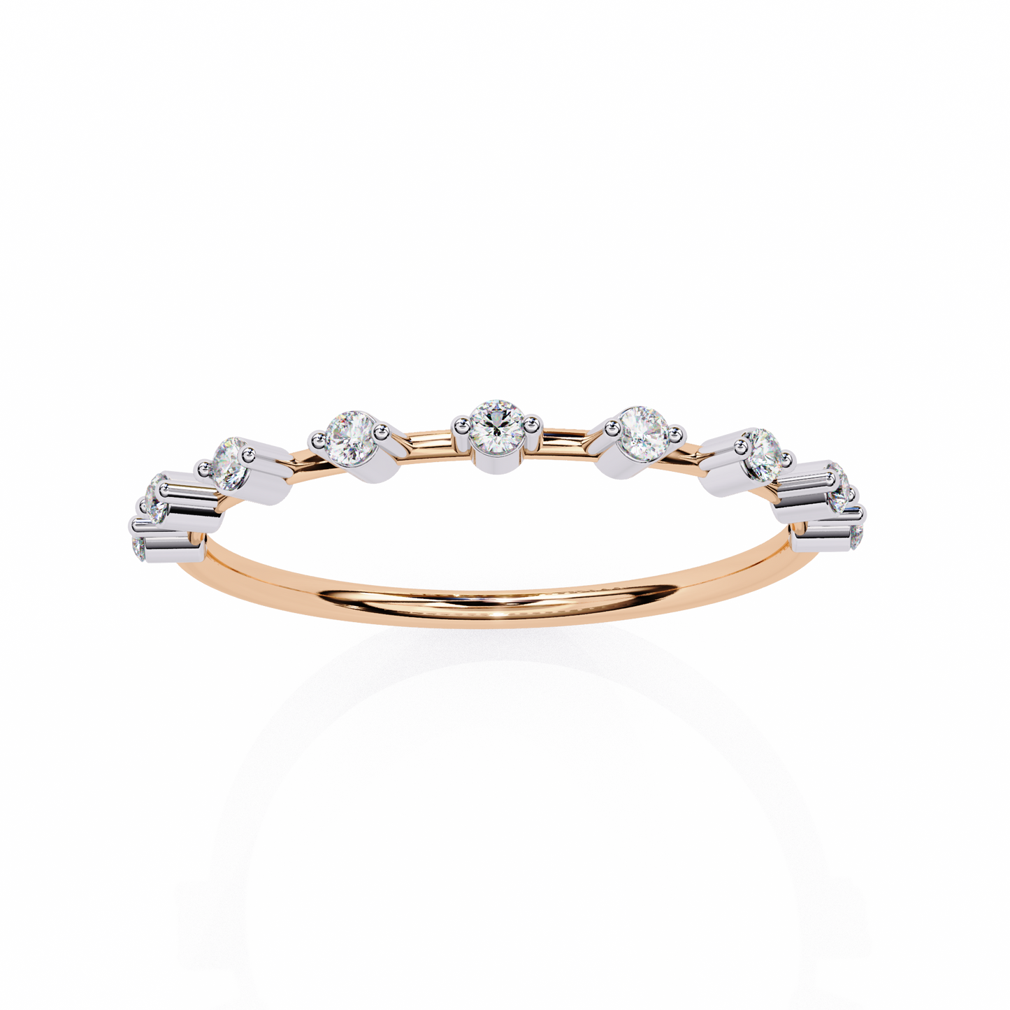 Infinity Eternity Band Rose