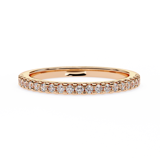 Diamond Fusion Eternity Band Rose