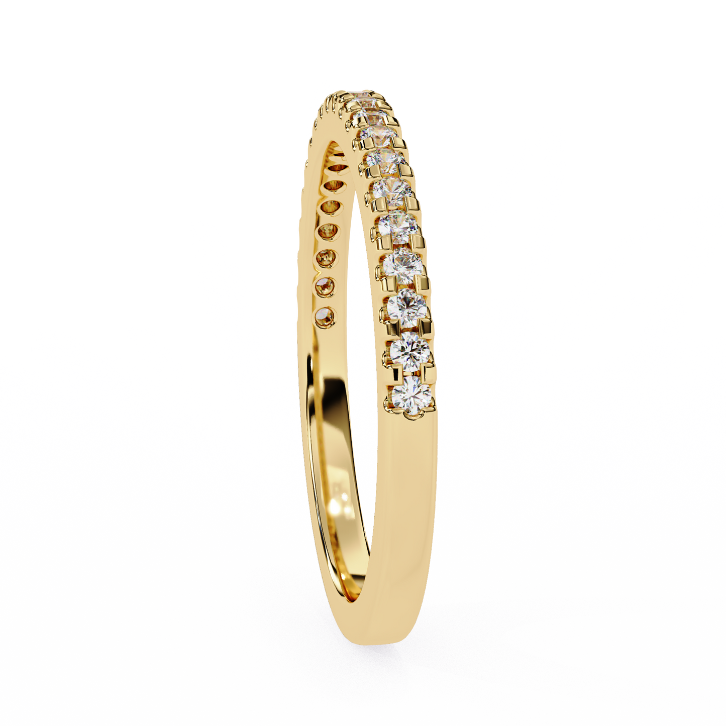 Diamond Fusion Eternity Band Yellow