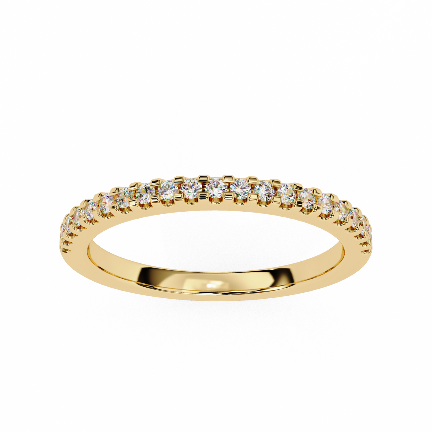 Diamond Fusion Eternity Band Yellow