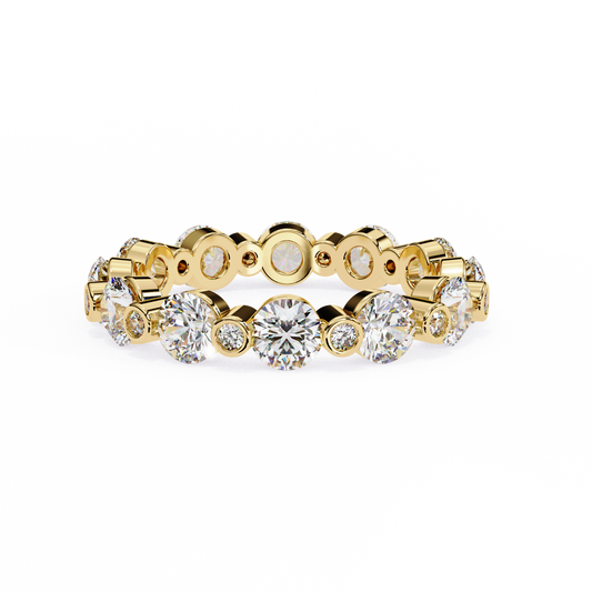 Diamond Classics Eternity Band Yellow