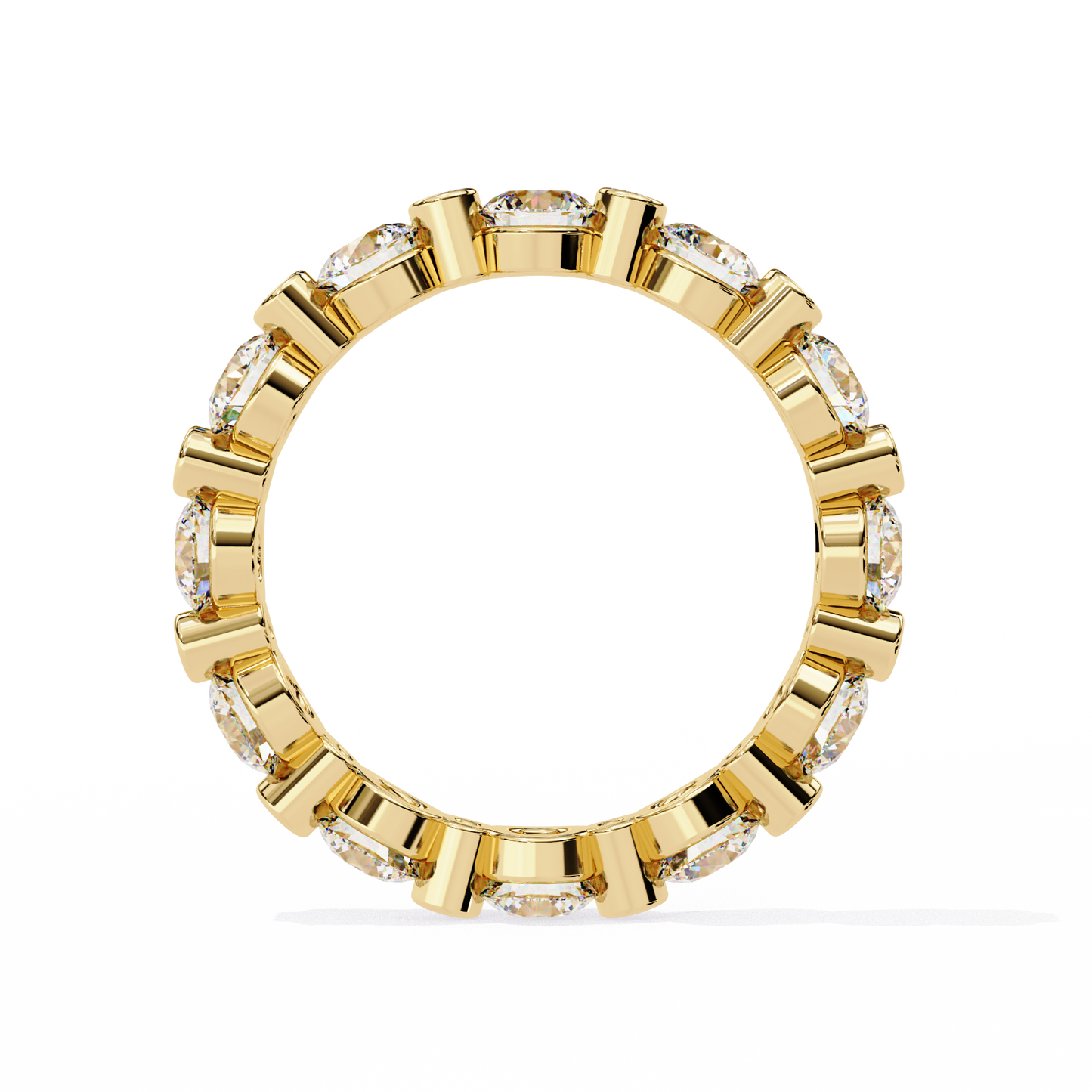 Diamond Classics Eternity Band Yellow