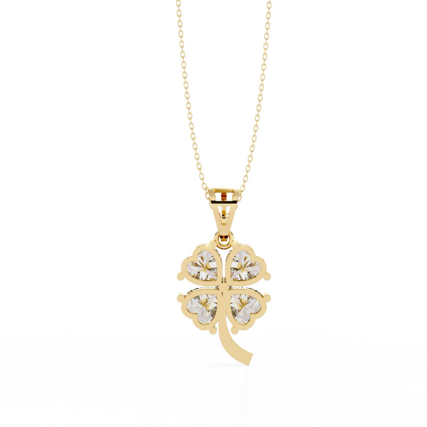 Heartfelt Pendant Yellow