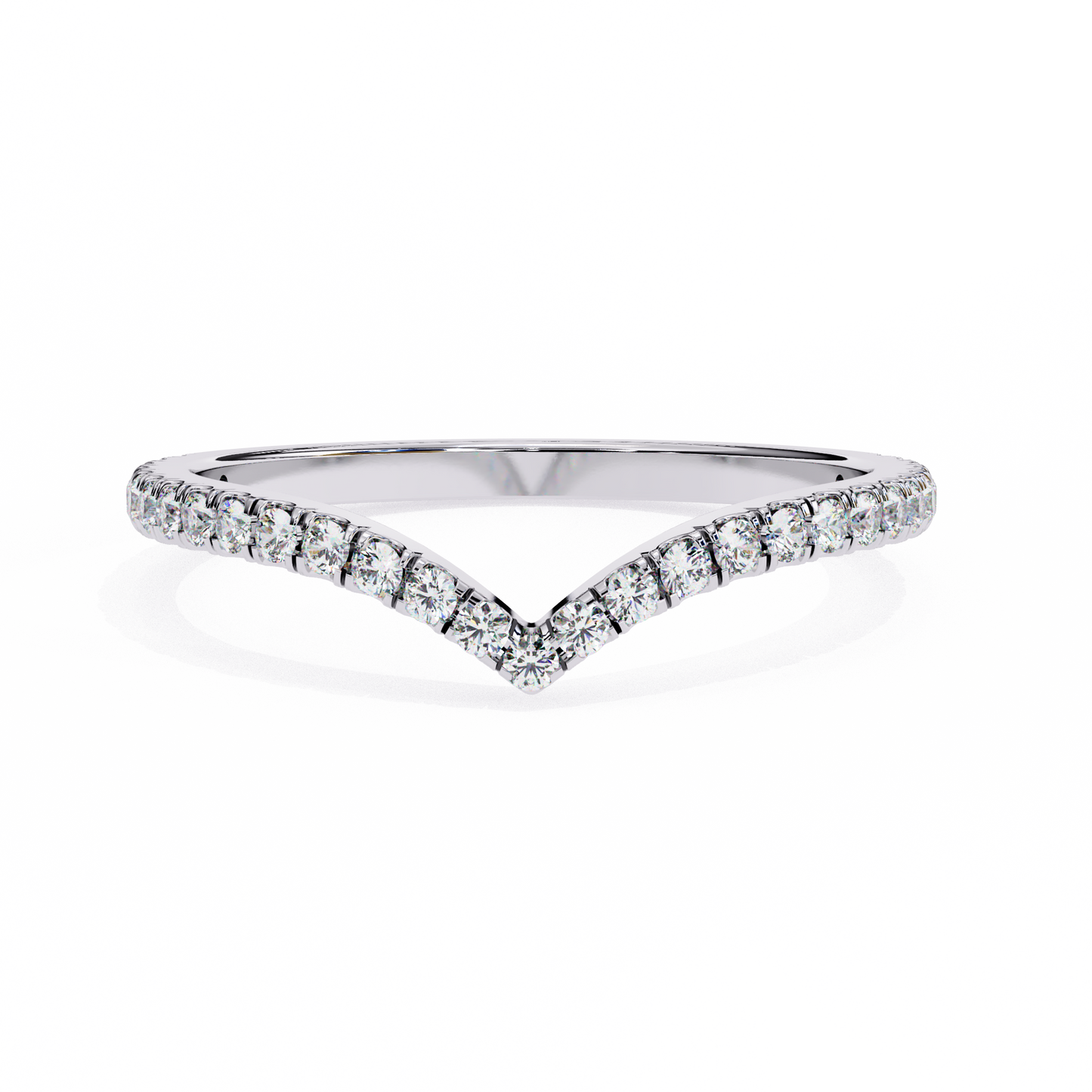 Forever Shine Eternity Band White