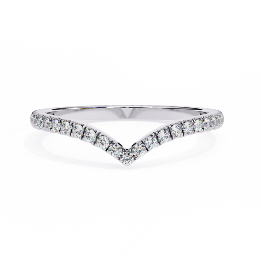 Forever Shine Eternity Band White