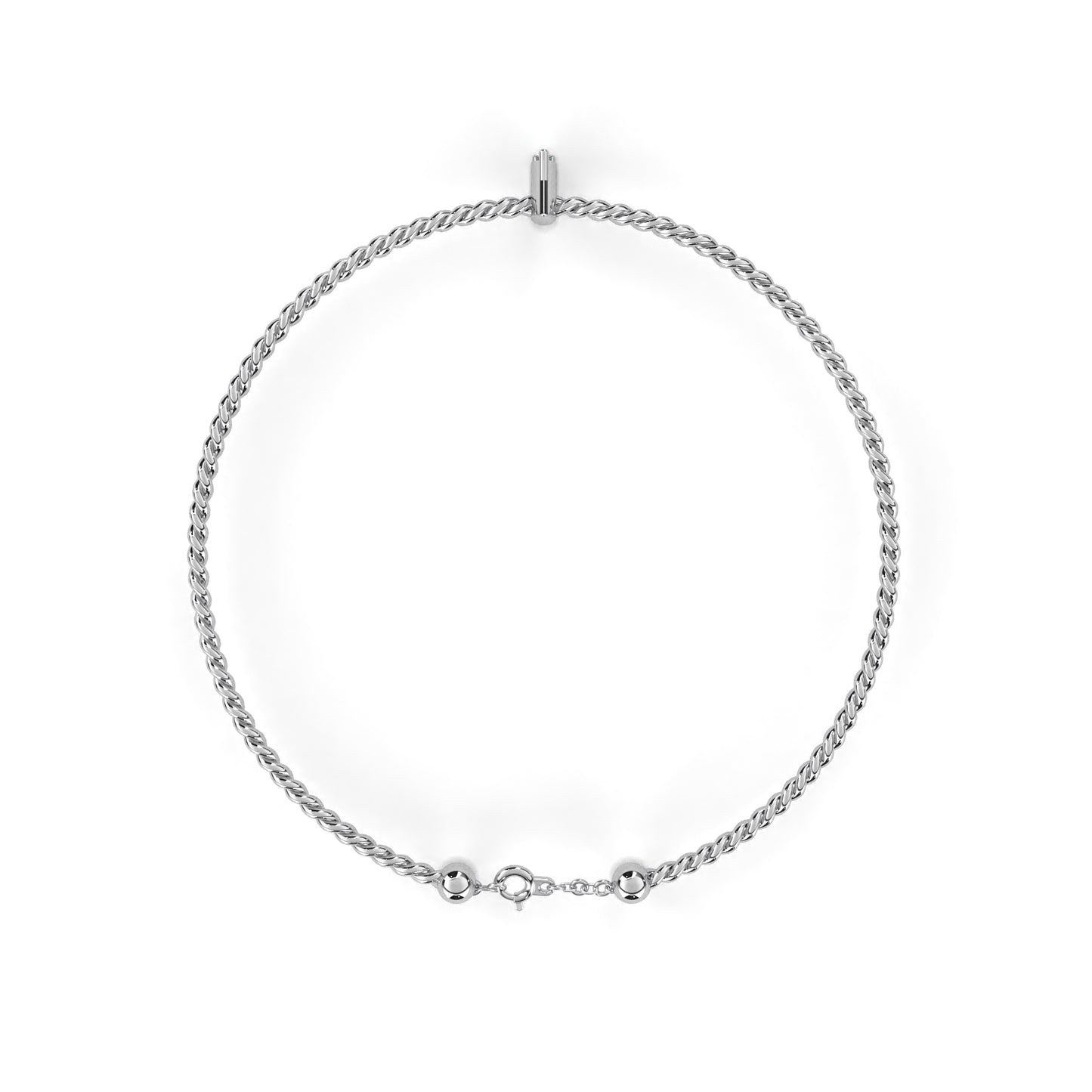 Elegant Simplicity Everyday Bracelet White