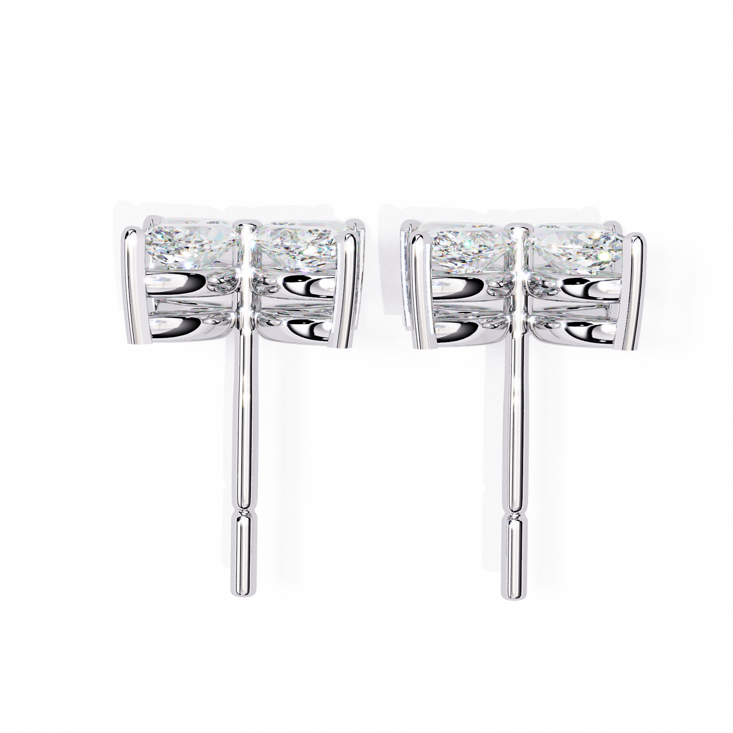 Blooming Diamond White Earring