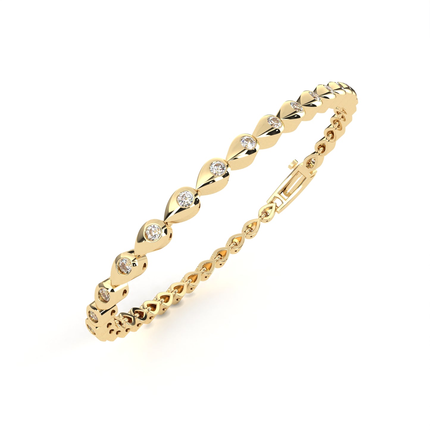 Classic Tennis Bracelet Yellow