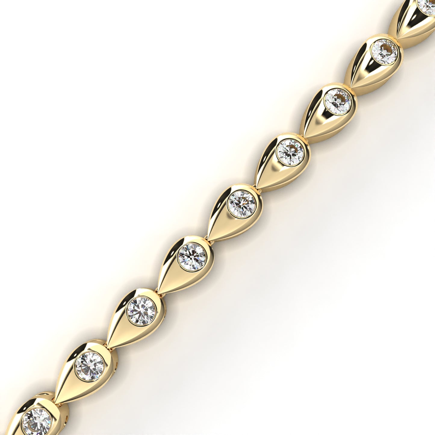 Classic Tennis Bracelet Yellow