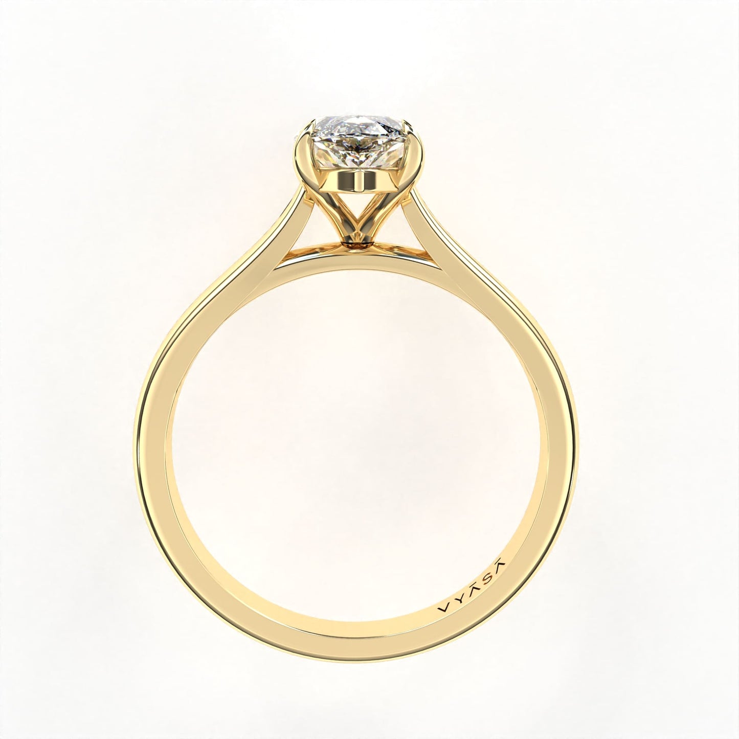 Marquise Engagement Ring Yellow