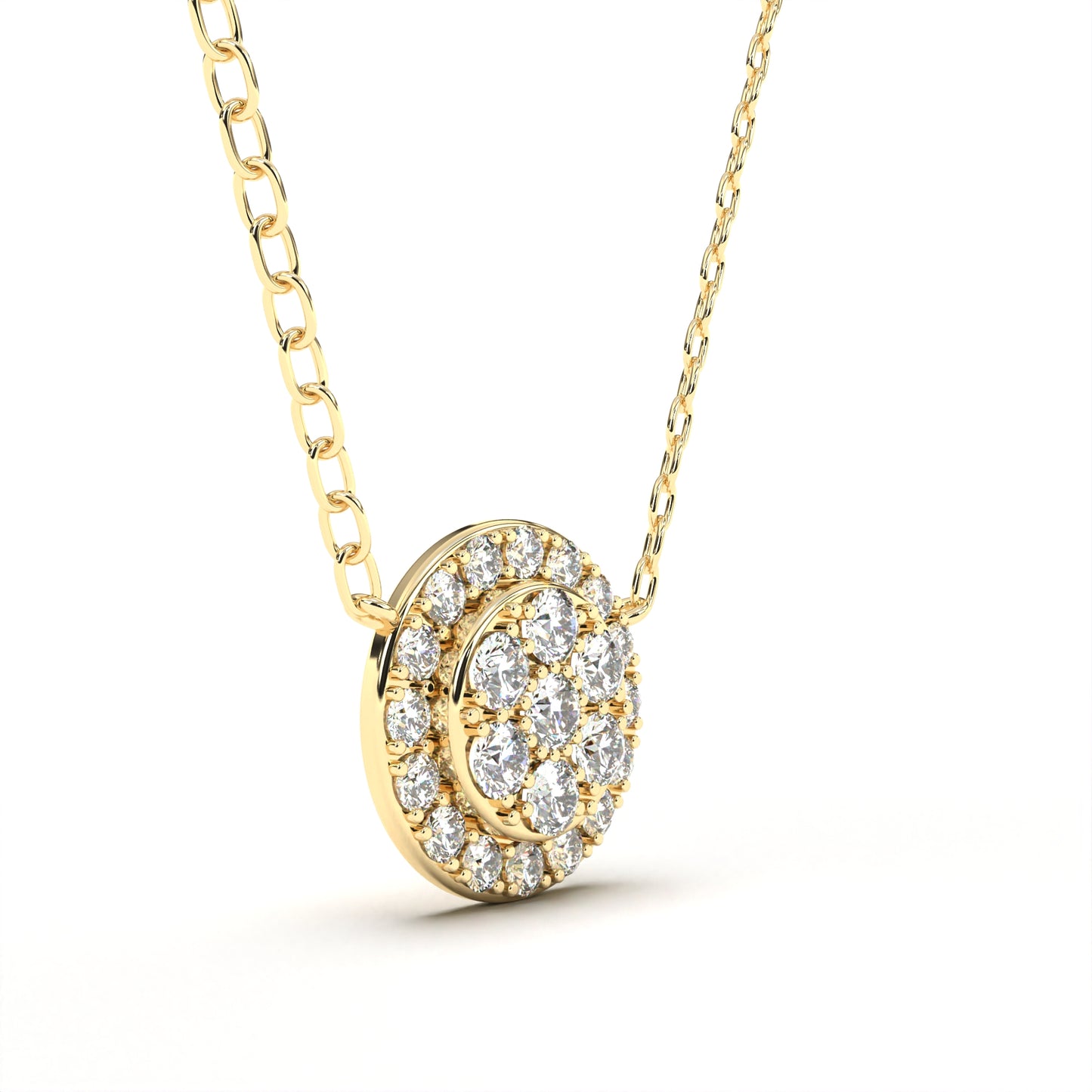 Constellation Necklace Yellow Gold