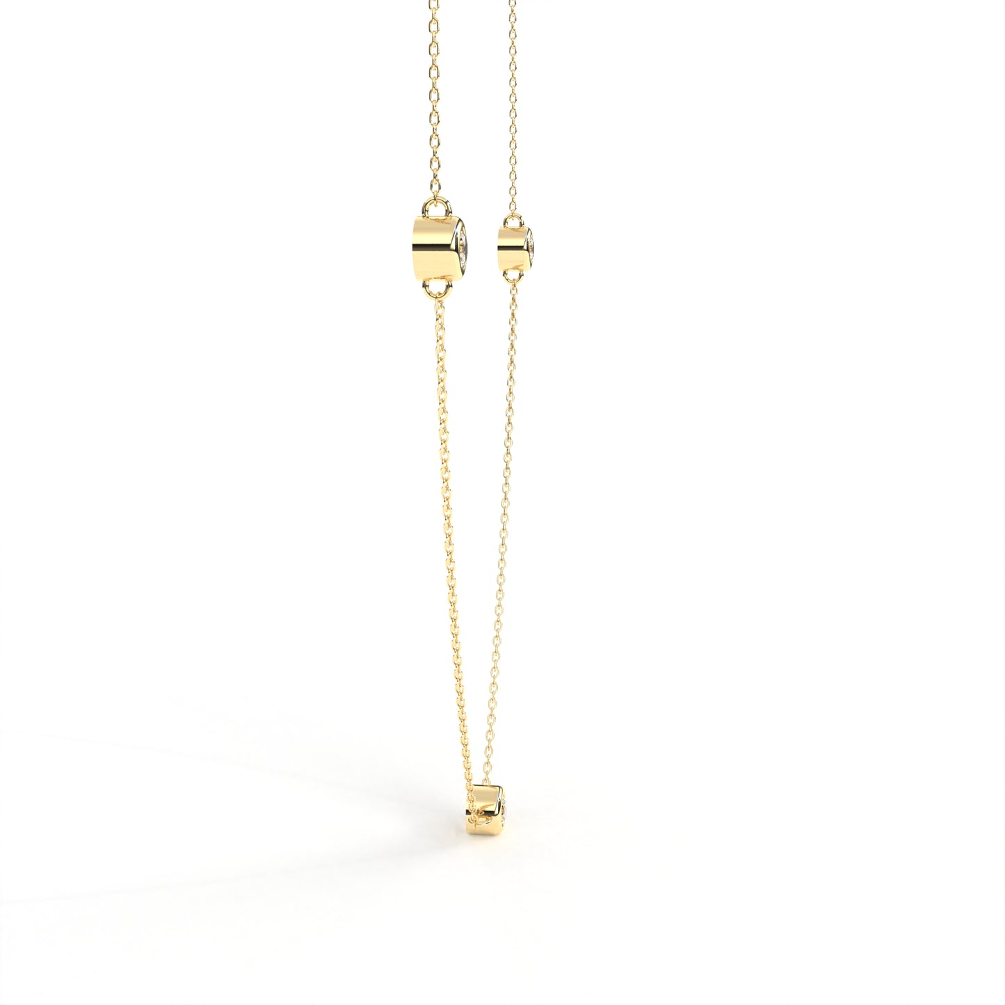 Charmer Necklace Yellow Gold