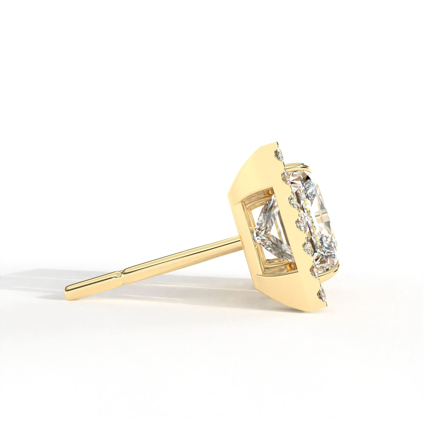 Princess Halo Solitaire Yellow